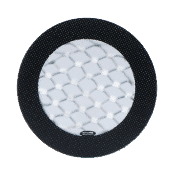 Powerdaylight Ø 35 cm Płyta szklana kołyskowa, przechodnia