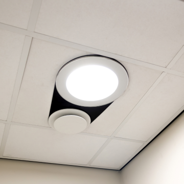Powerdaylight Ø 25 cm zestaw wentylacyjny dach skośny